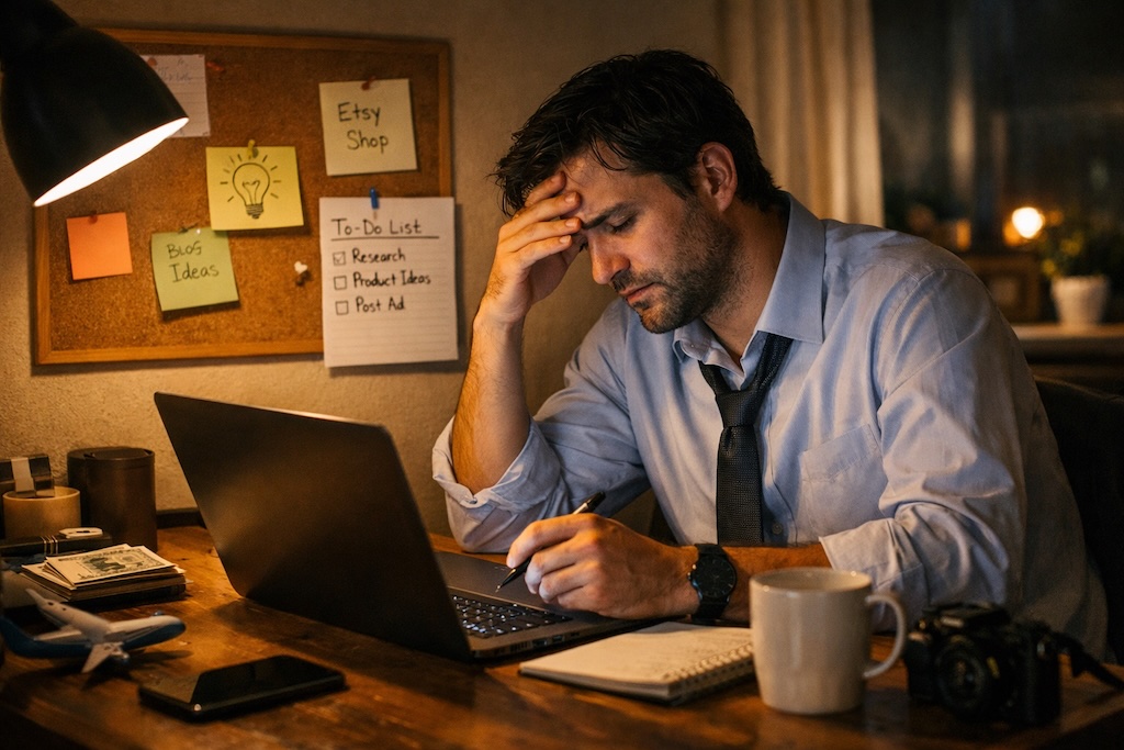 How To Start A Side Hustle While Working Full-time